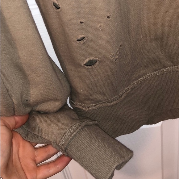 LACONIA ripped sweatshirt - Picture 3 of 6